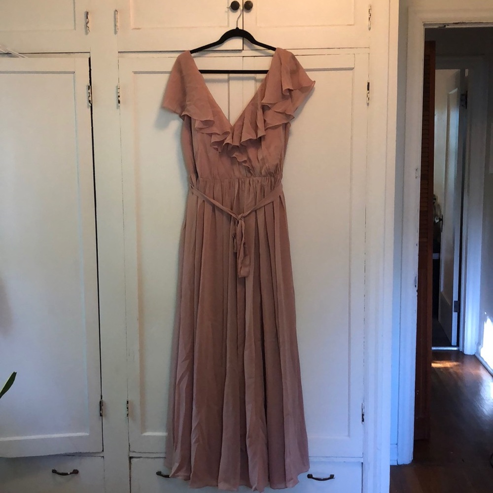 Bridesmaid dress - dusty pink!